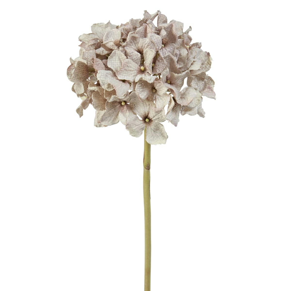 LESLIE - Hortensia grise en polyester H50