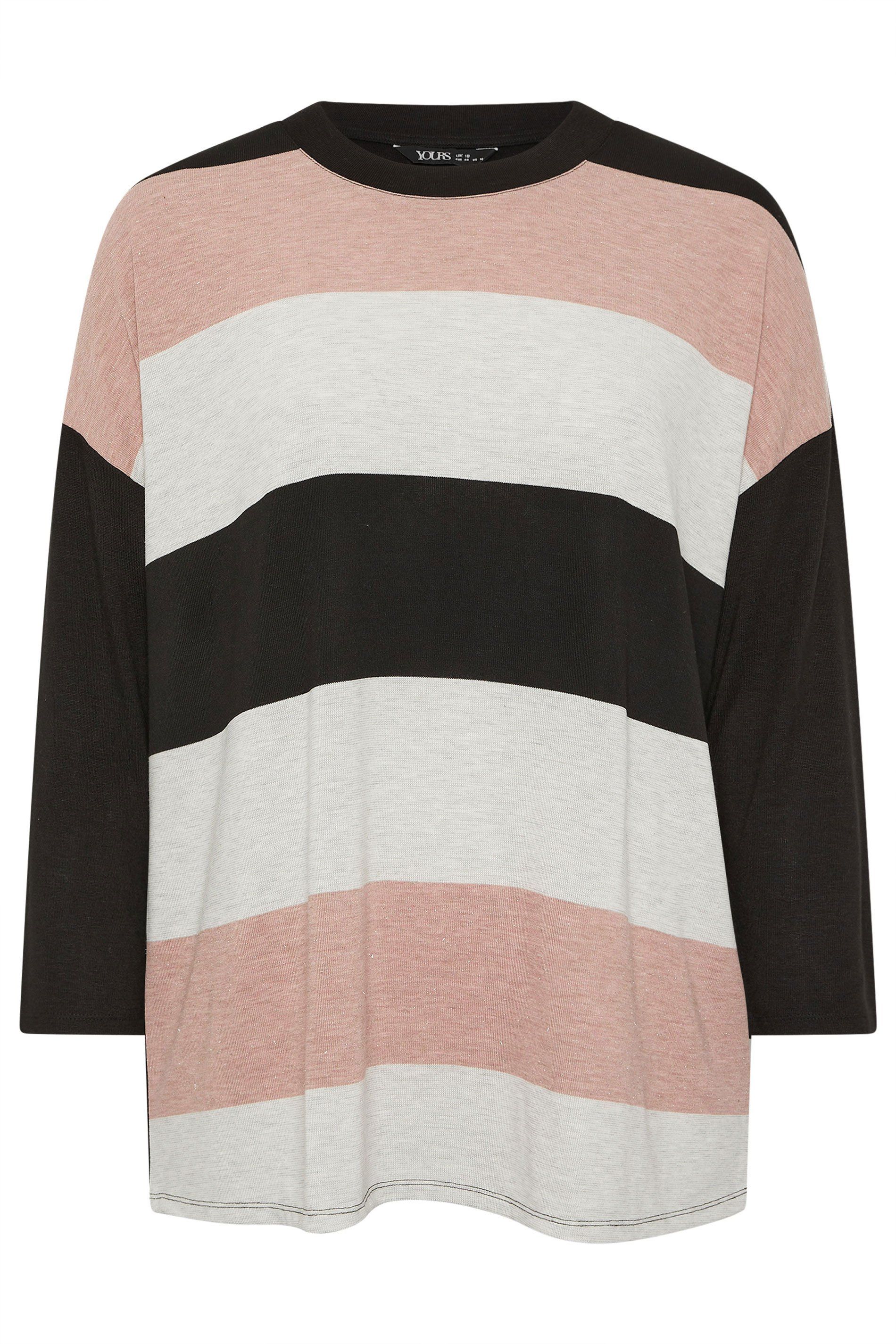 Yours Stripe Long Sleeve Top