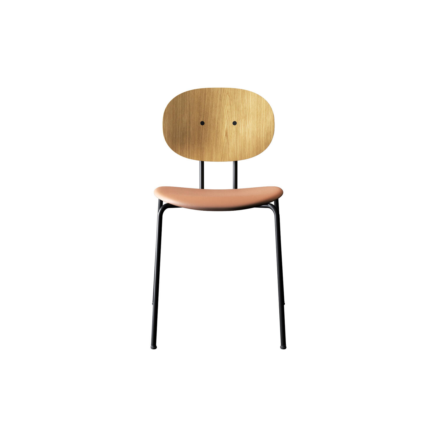 PIET HEIN Chair, olieret eg/Silk Cognac