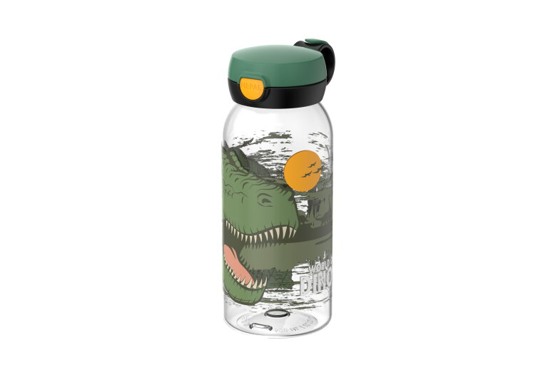 Campus drinkfles met flipdop 600 ml - Dino