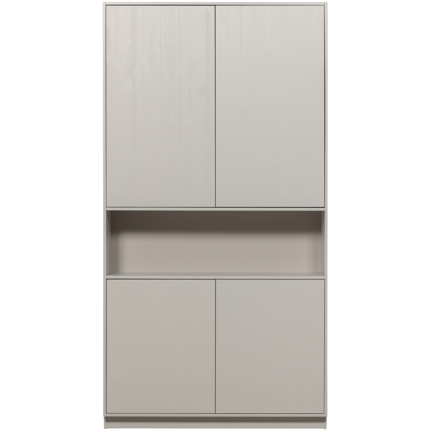 WOOOD opbergkast Finca - Grenenhout - Mist - 210x110x40