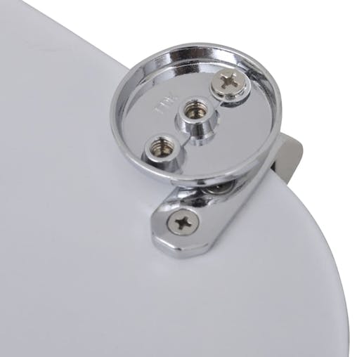 NNEVL Toilet Seats with Hard Close Lids MDF Pebbles