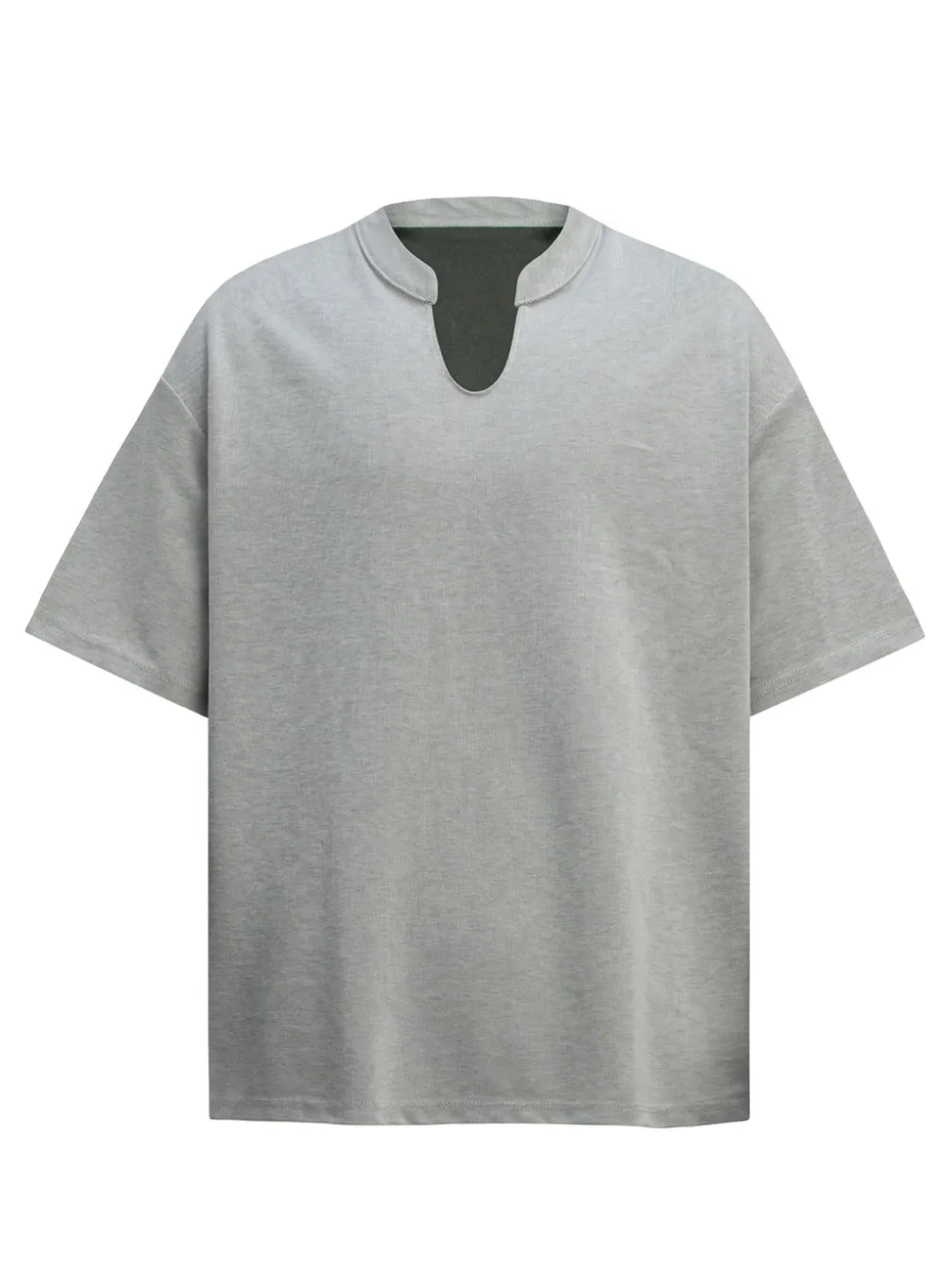 Men's Lightweight Breathable Notched T-Shirt