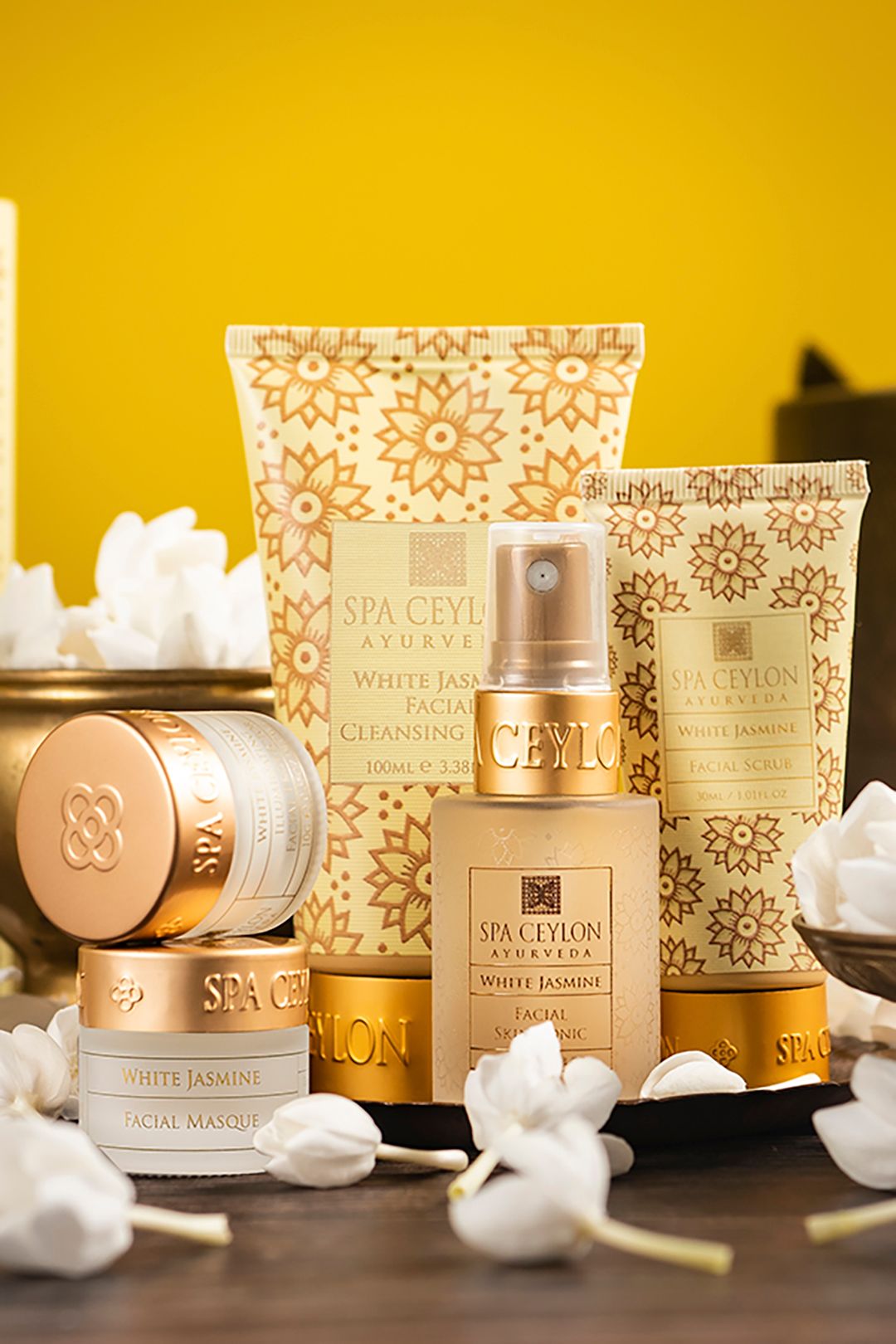 Spa Ceylon White Jasmine Skin Care Essentials