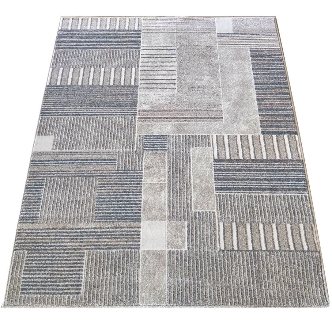 Dywan enigma 10 80 x 150 cm szary