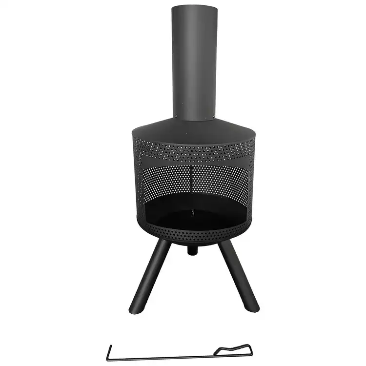 Habitat Steel Chimenea With Poker
