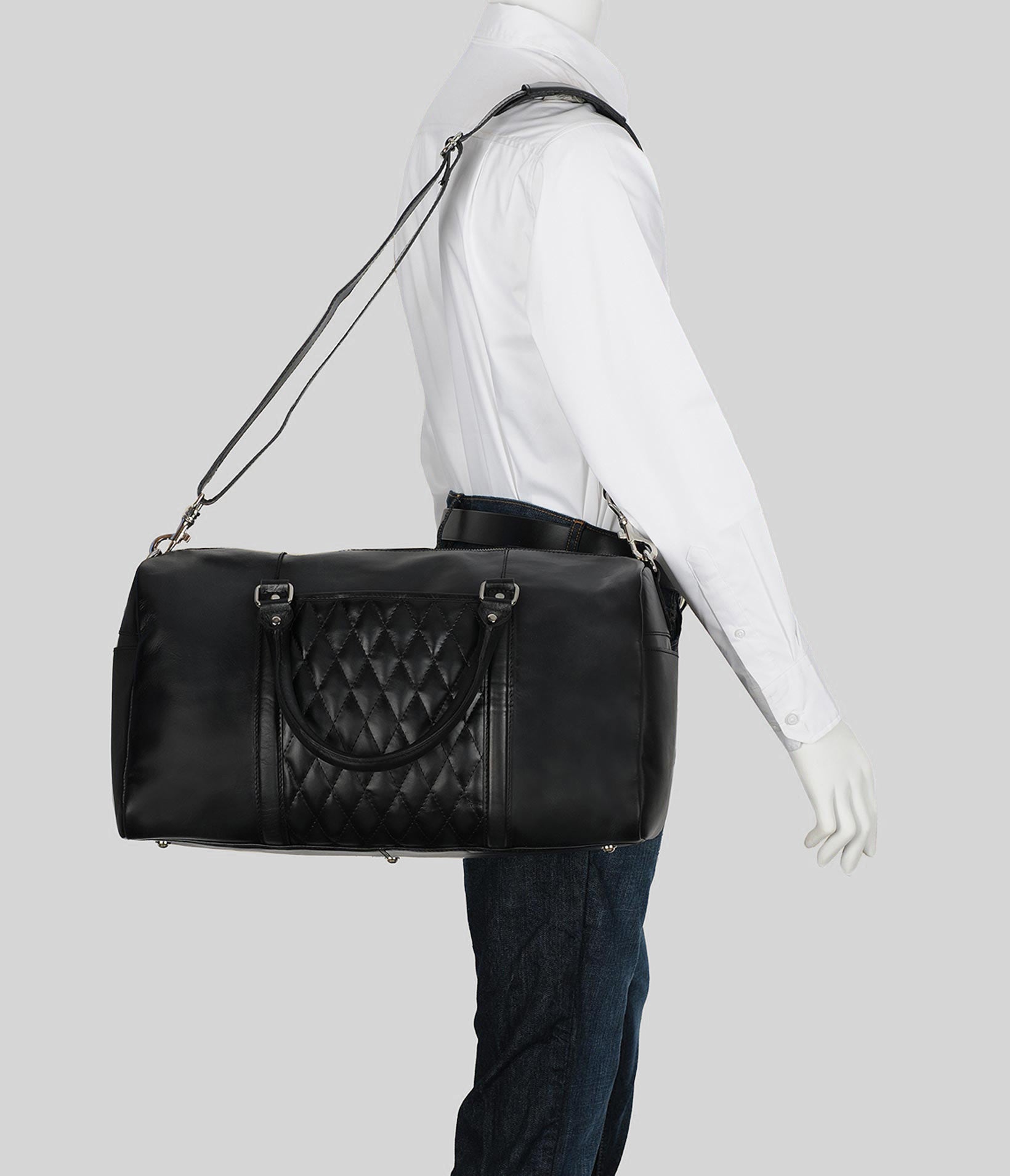 New Orleans Quilted Duffel