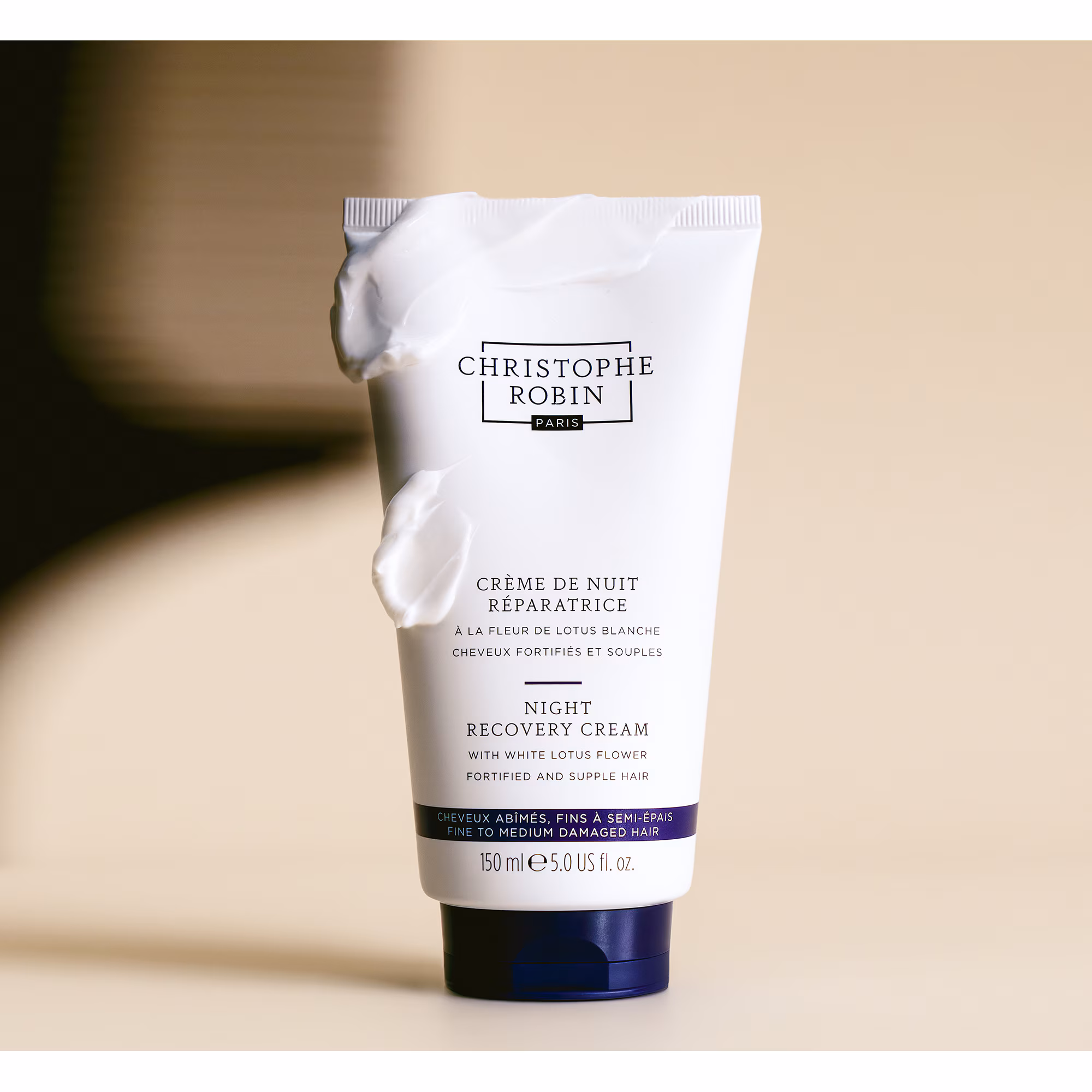 NUITCrème de nuit réparatrice à la fleur de lotus blanche ?