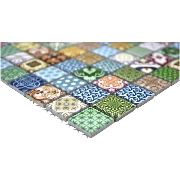 Mosaikfliese »Retro«, BxL: 30 x 30 cm, Wandbelag/Bodenbelag