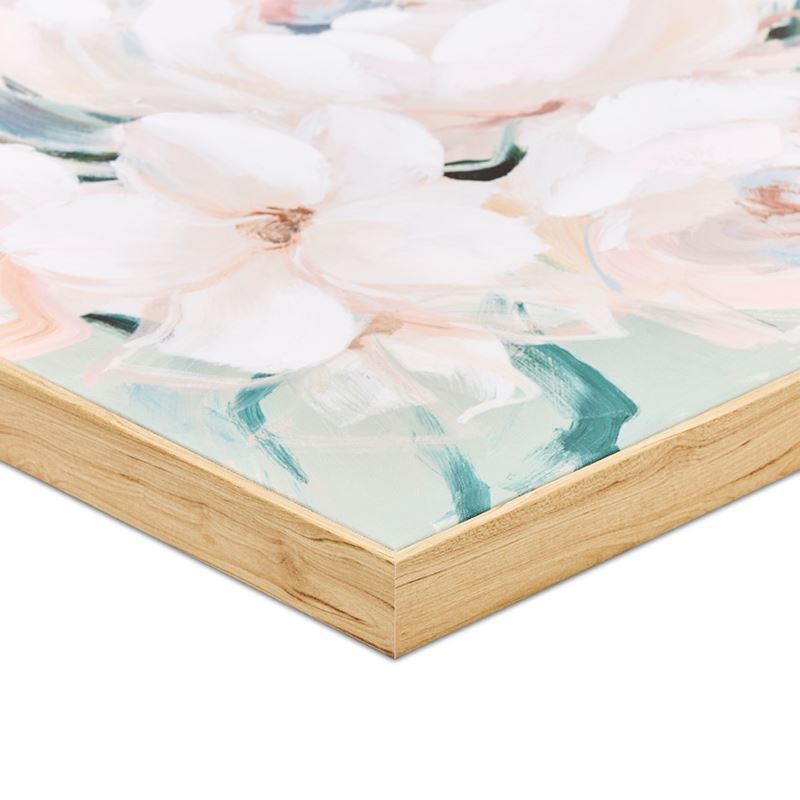 Bloom Pink Rose Canvas