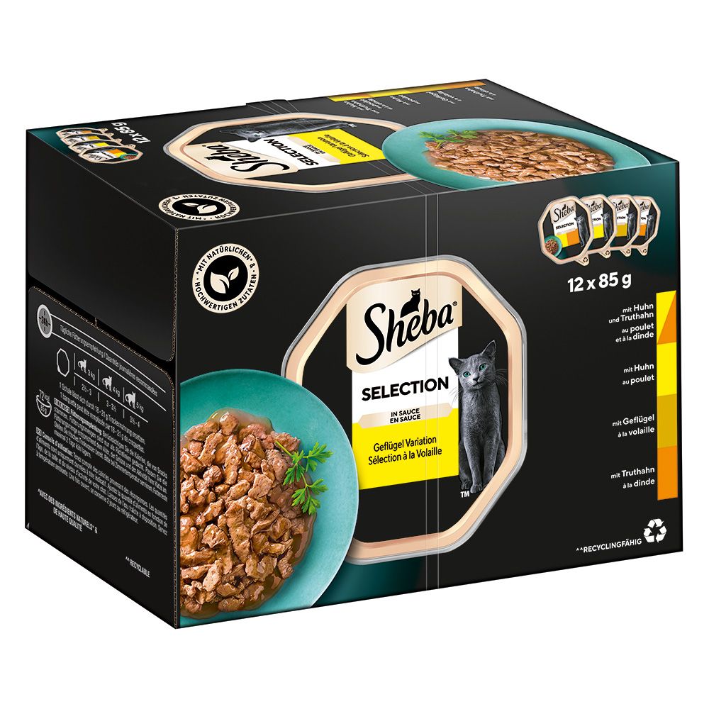 Sheba Varieties Multipack 48 x 85g