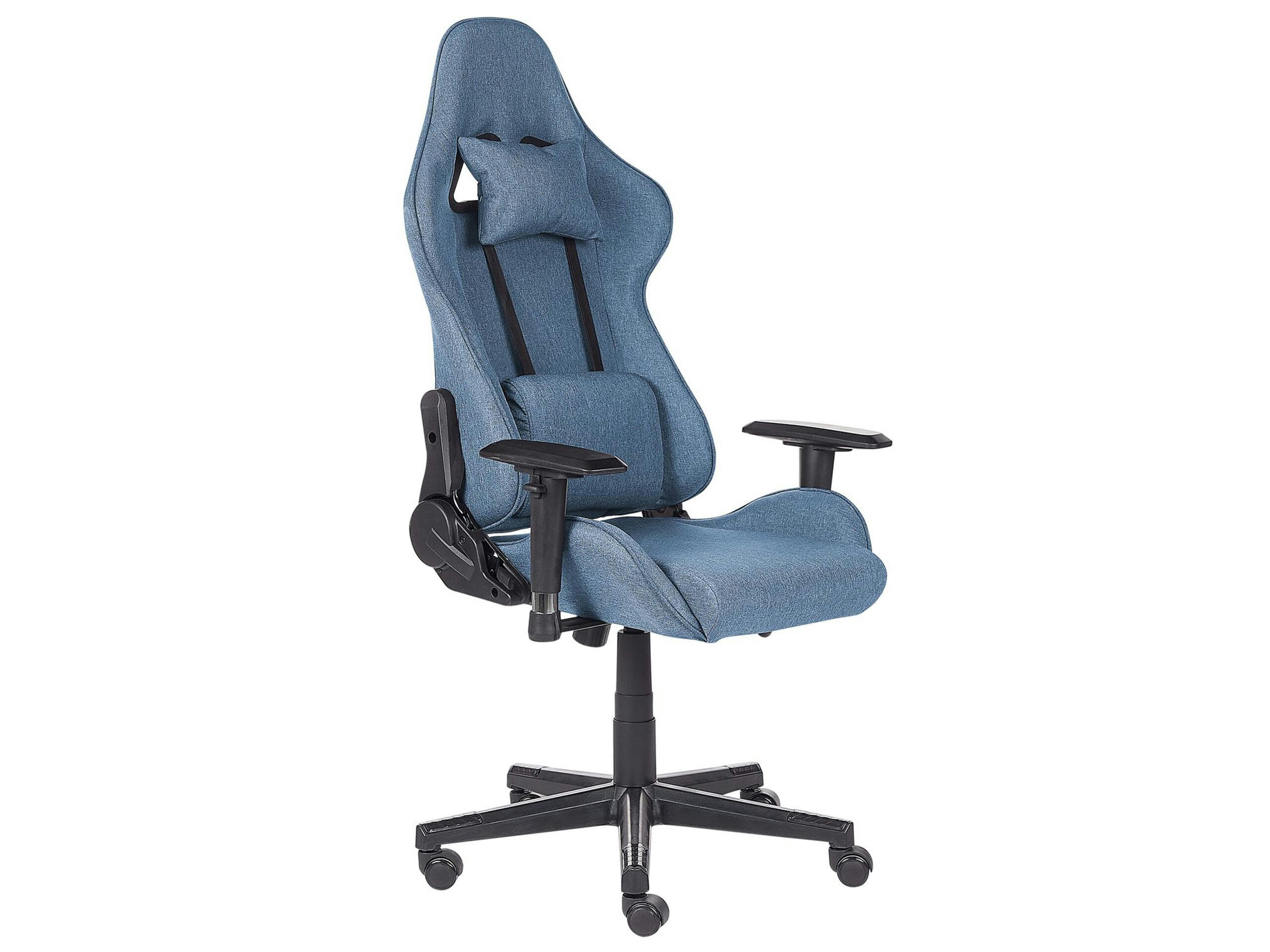 WARRIOR - Chaise de gamer bleue