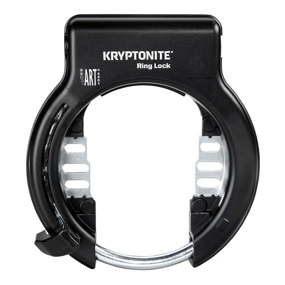 Kryptonite Ring Plug In Capability Non Retractable bike frame lock