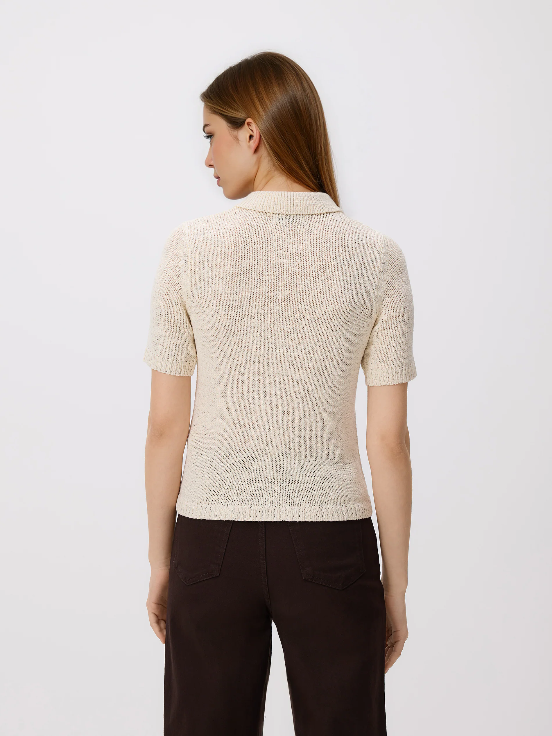 Sweter z krótkim rękawem