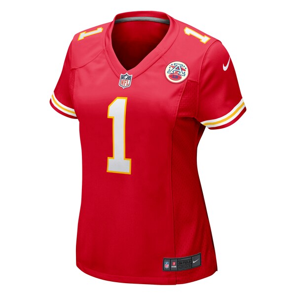 Number 1 Mom Kansas City Chiefs Nike Women's Game Jersey - Red