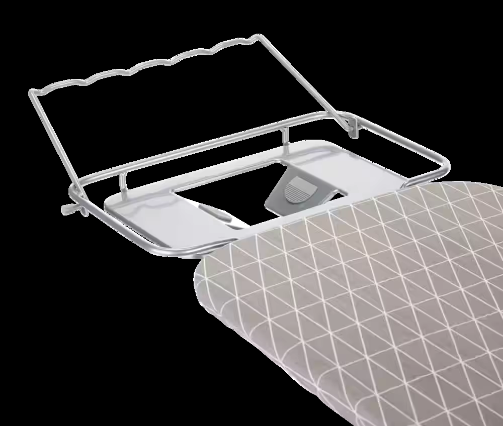 type A Adjustable Quad Leg Ironing Board, 48 x 15 x 38.25-in