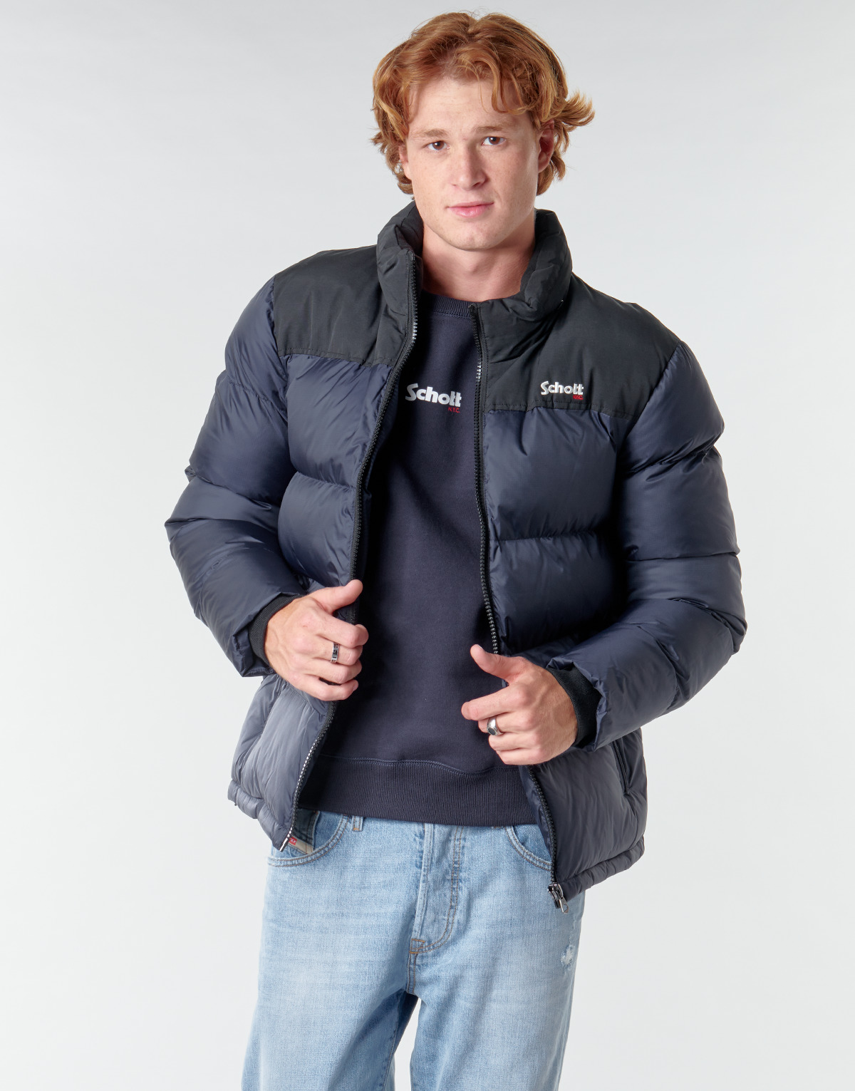 Schott - UTAH - Marine / Black