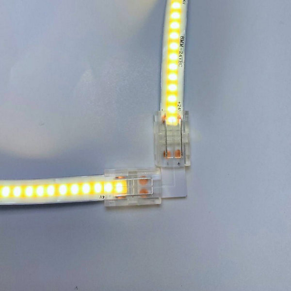 Connecteur Angle pour Ruban LED COB 8mm - SILAMP