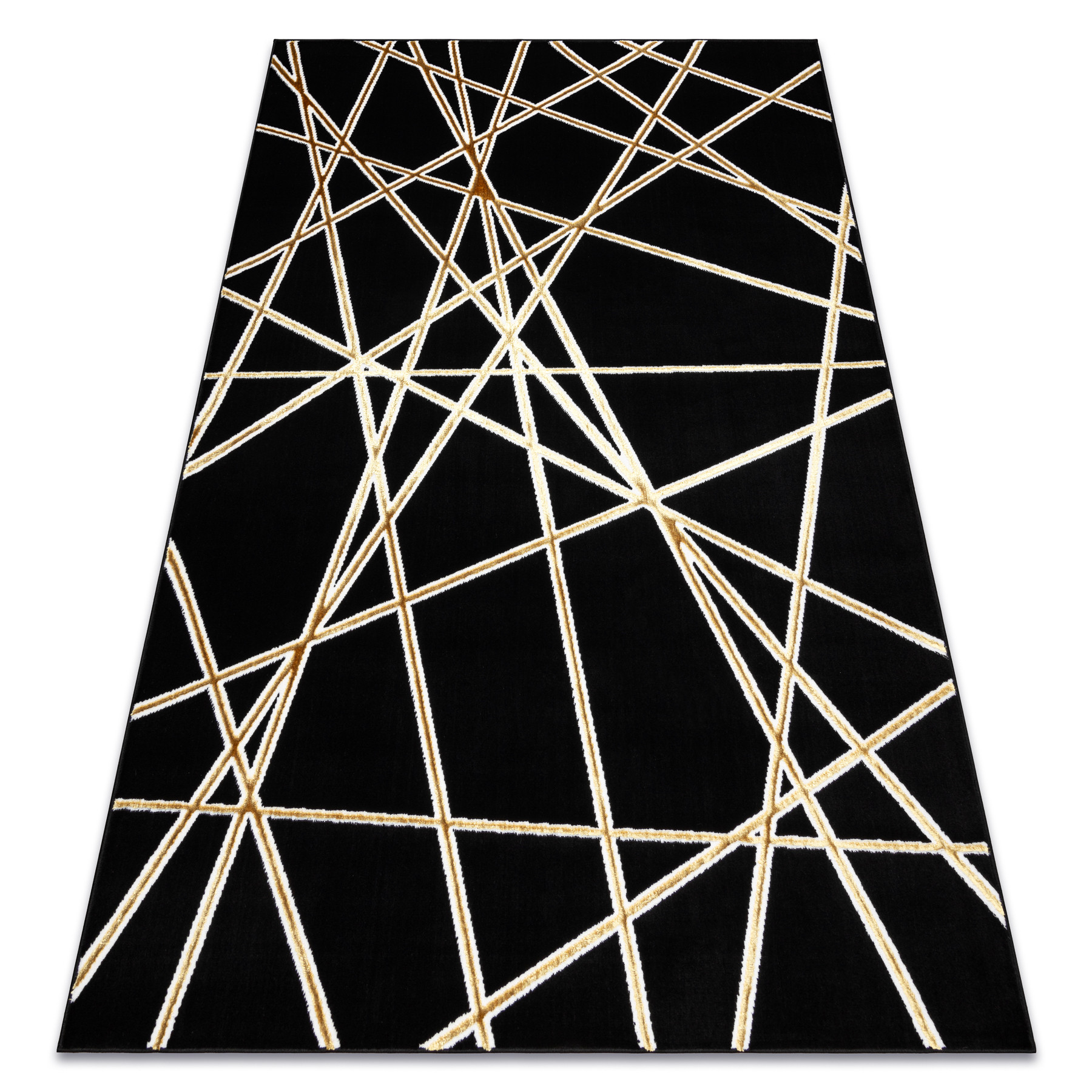 Dywan ALLURE 1964 Geometryczny - Strukturalny, stylowy, glamour 80x150 cm