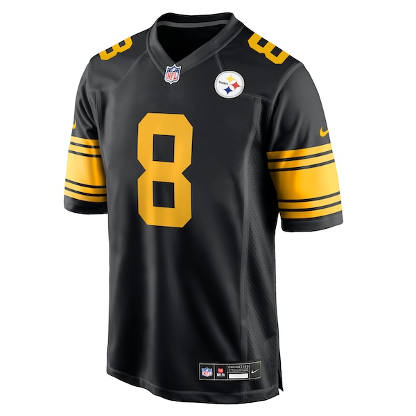 Aaron Rodgers Pittsburgh Steelers Nike Alternate Game Jersey -  Black