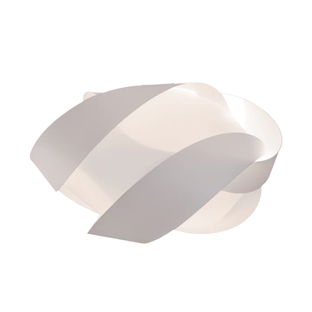 Umage - Ribbon Leuchtenschirm mini, Ø 19 x 33 cm, weiß