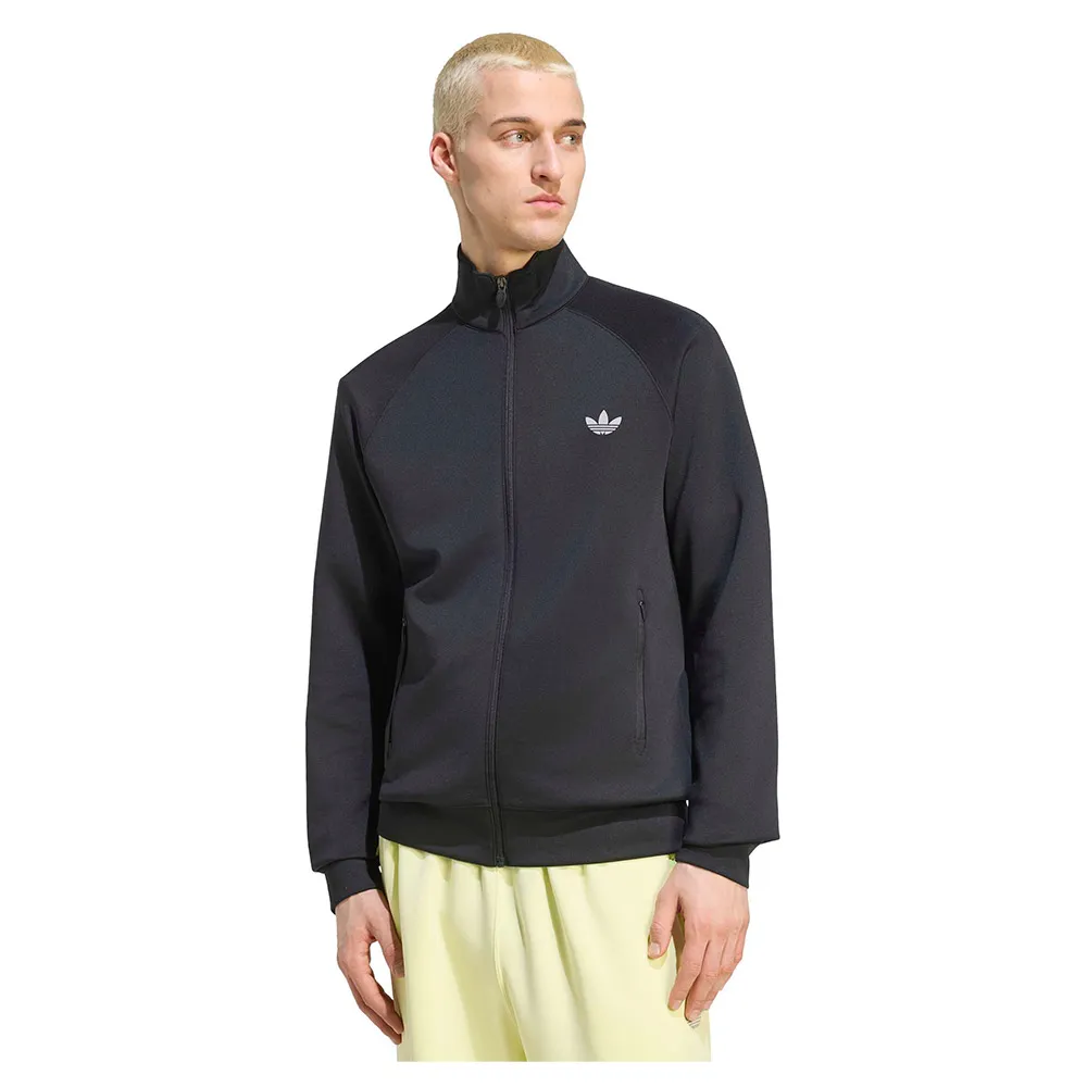 adidas Originals Trefoil Essentials Spacer Track full zip sweatshirt