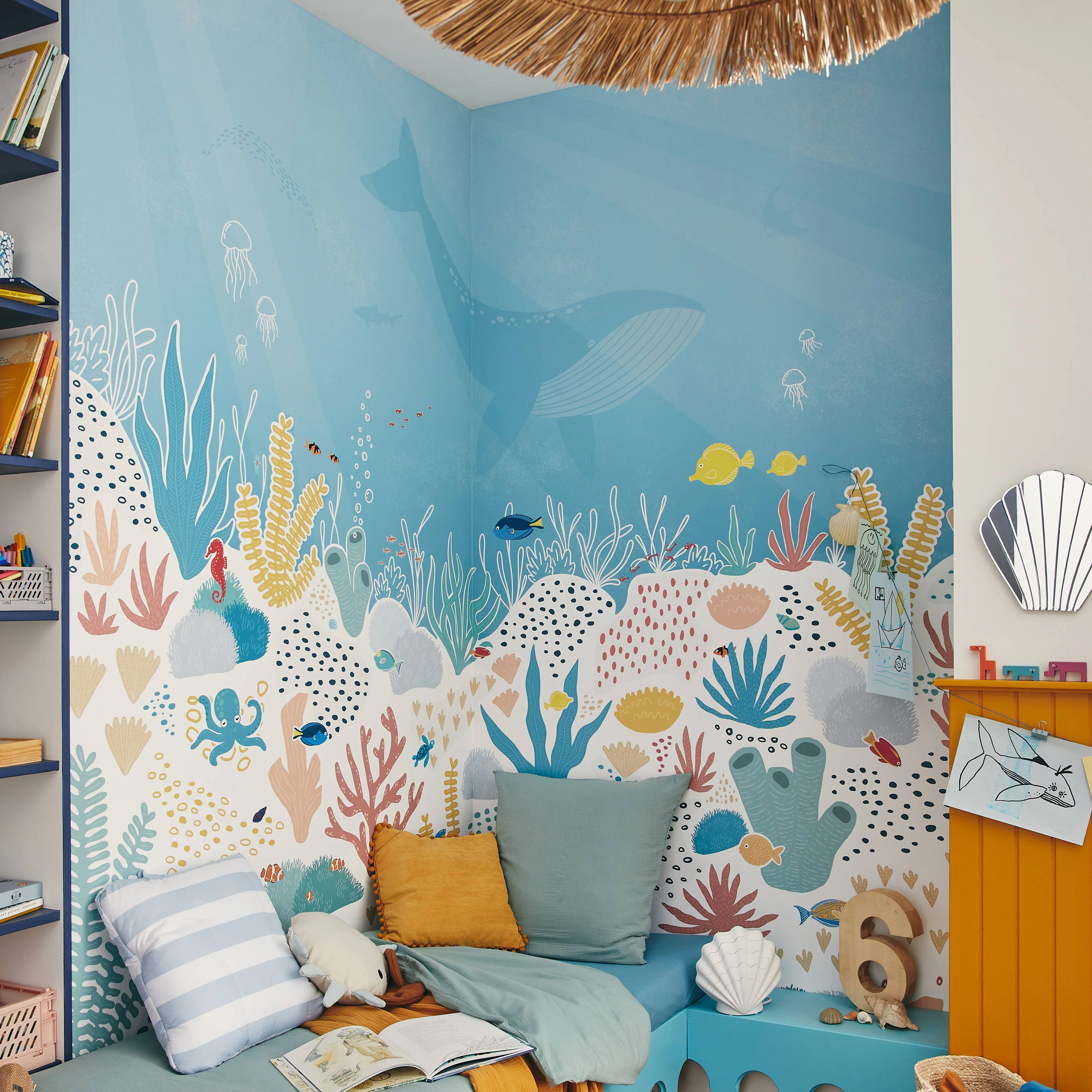 4MURS Papier peint panoramique XL OCEAN DREAM 300 x 270 cm