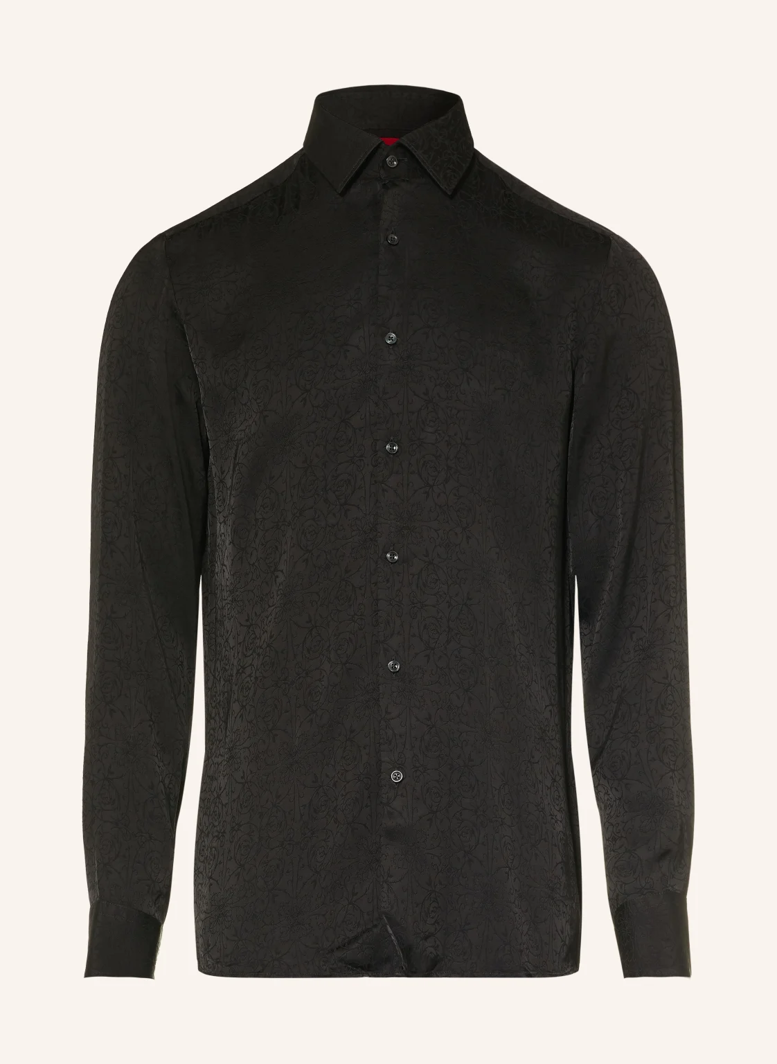 HUGO Satinhemd KENNO Slim Fit