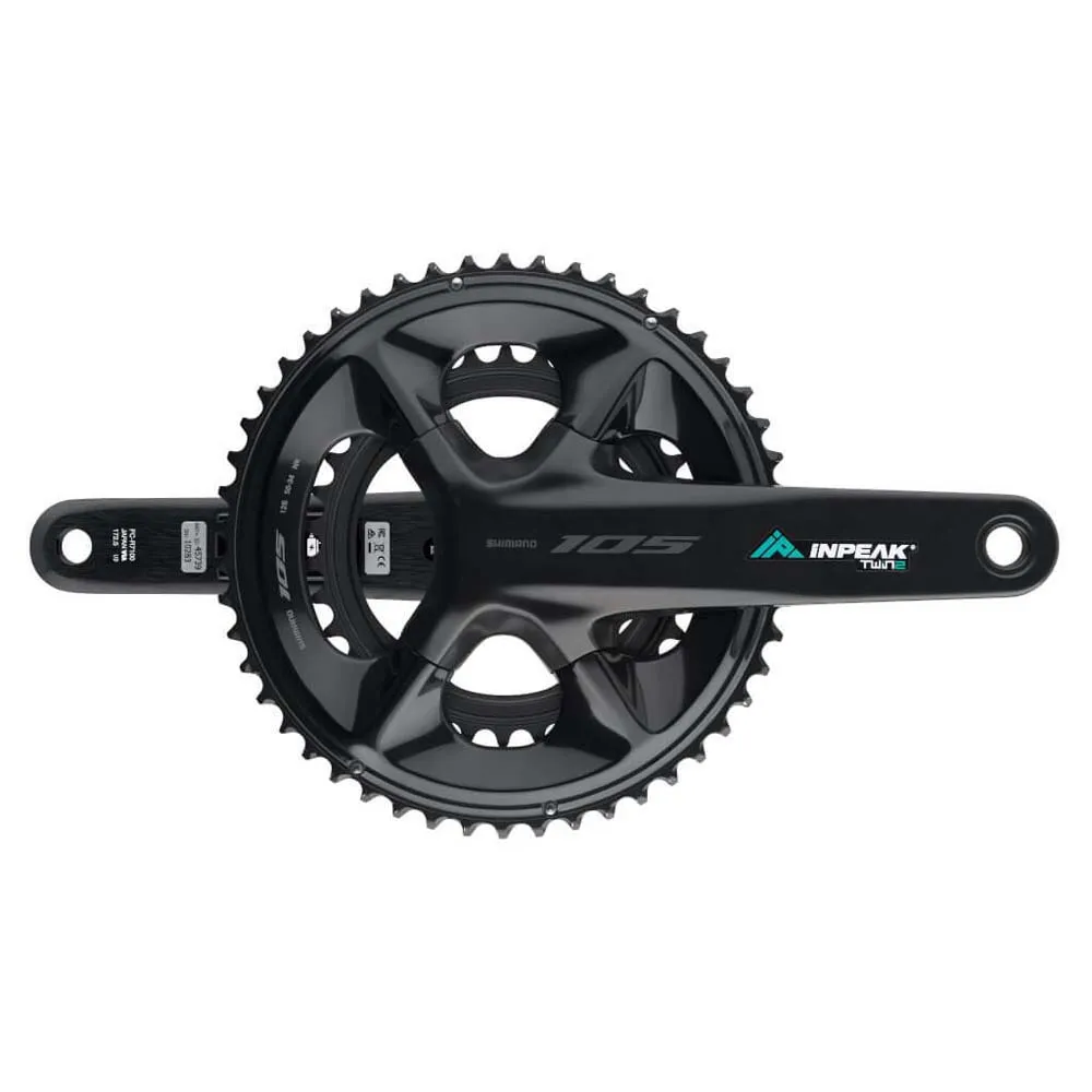 Inpeak TWIN2 105 FC-R7100 crankset with power meter