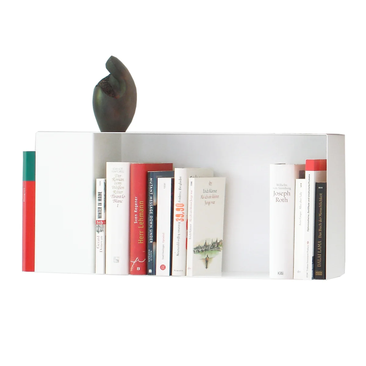 vonbox - Box Bücherregal L-Box, weiß (RAL 9016)