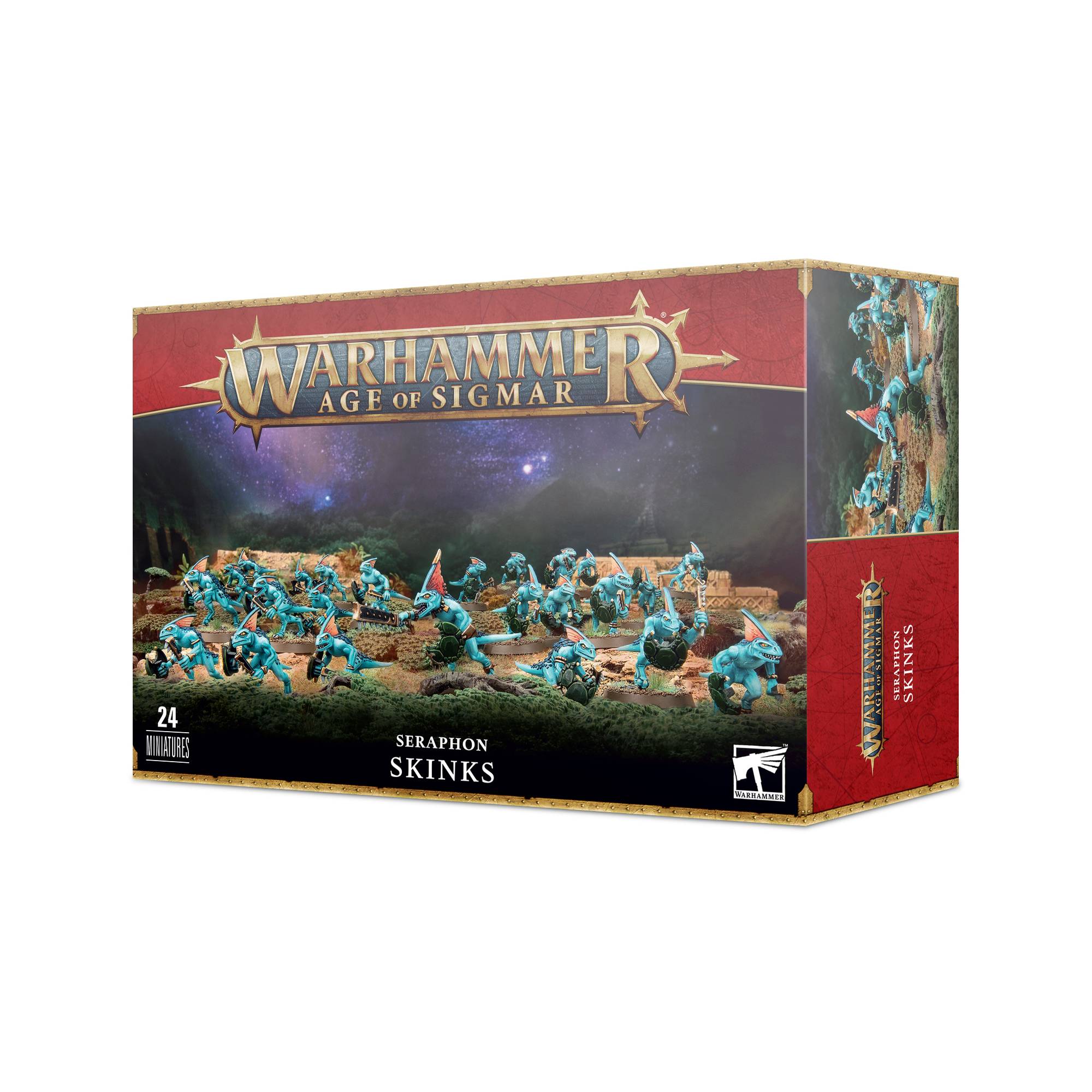 Warhammer Age of Sigmar Seraphon Skinks