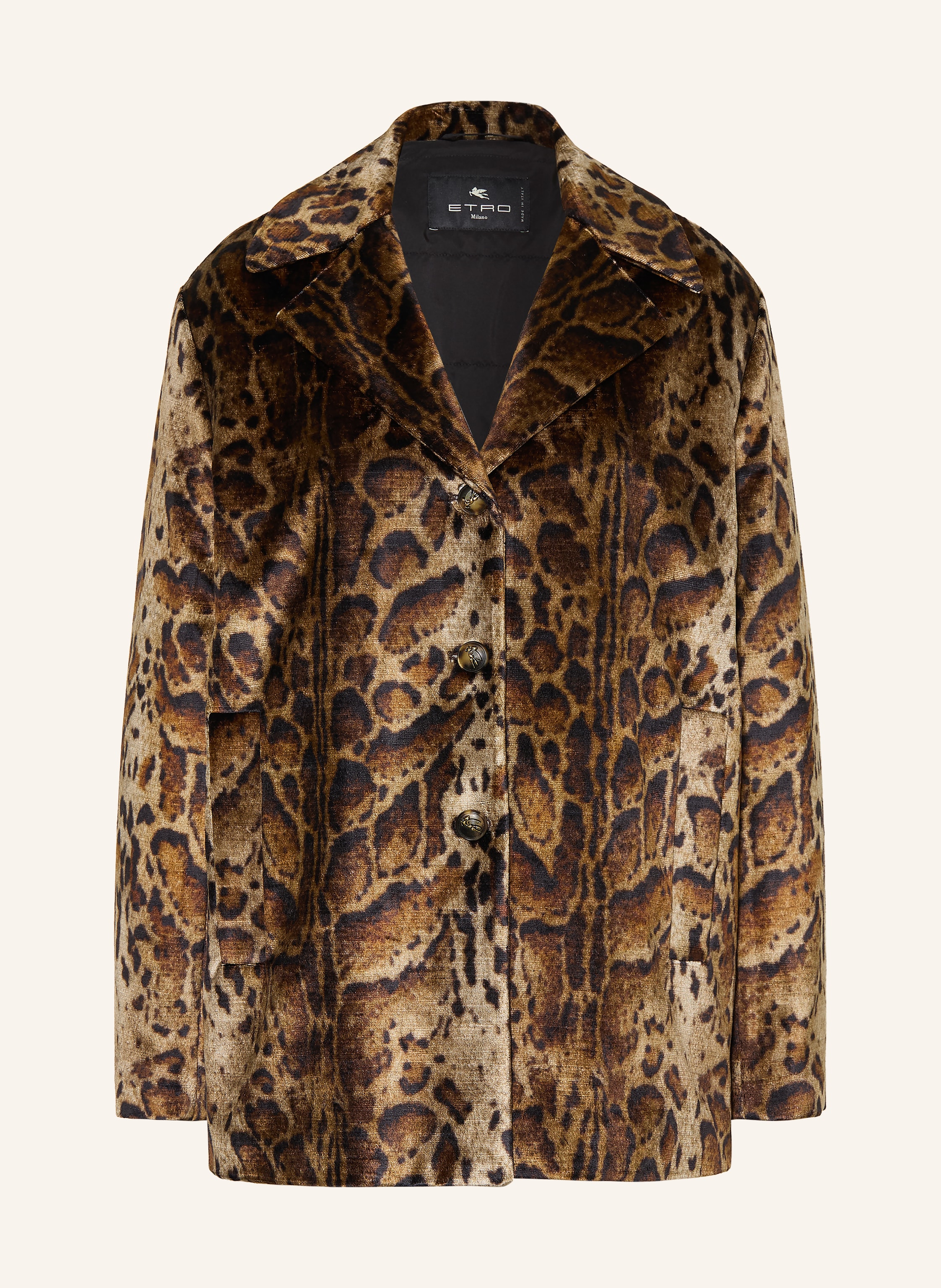 ETRO Samtmantel