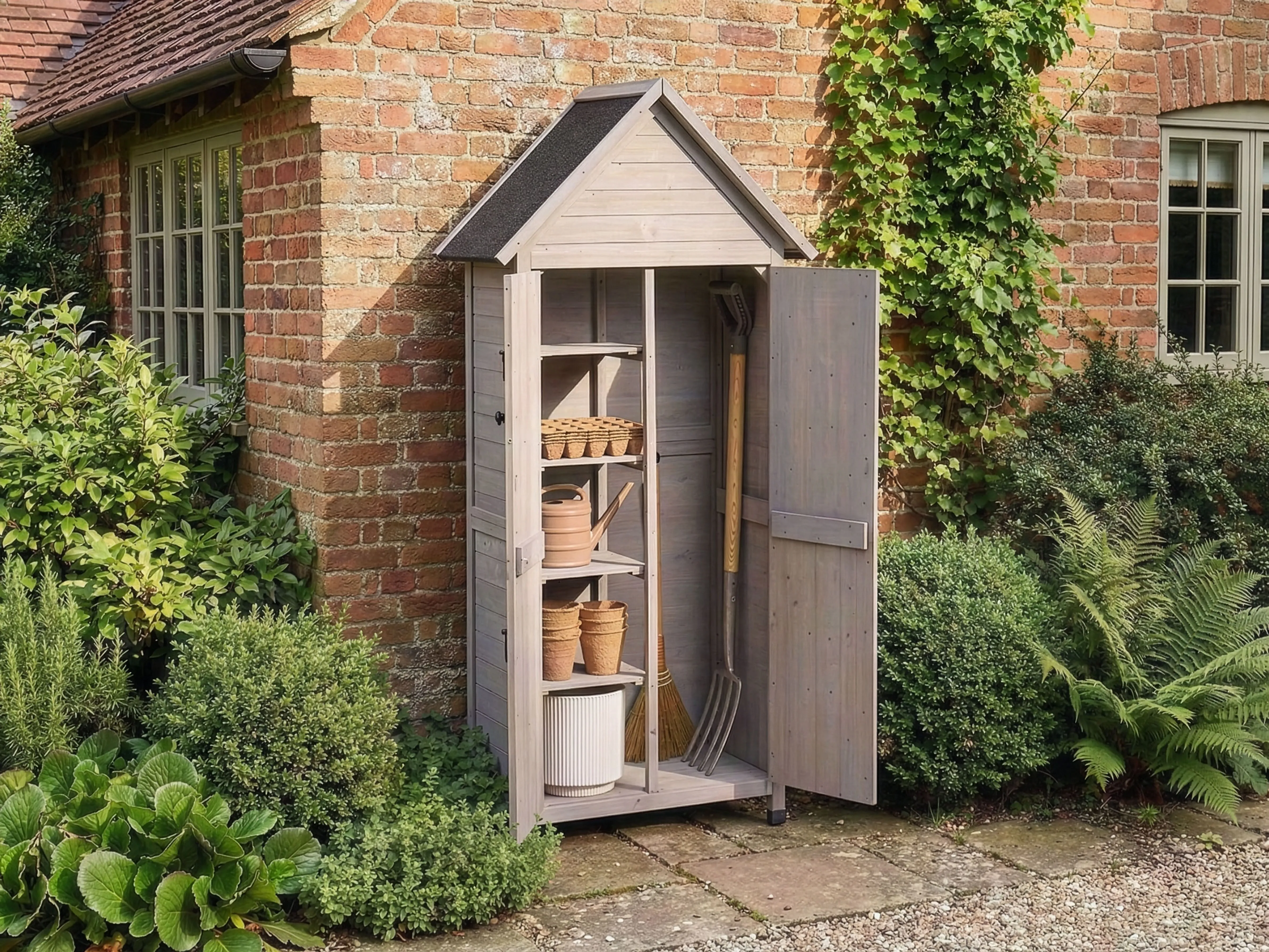 Tool Shed SENIGA 85 cm 46 cm Grey
