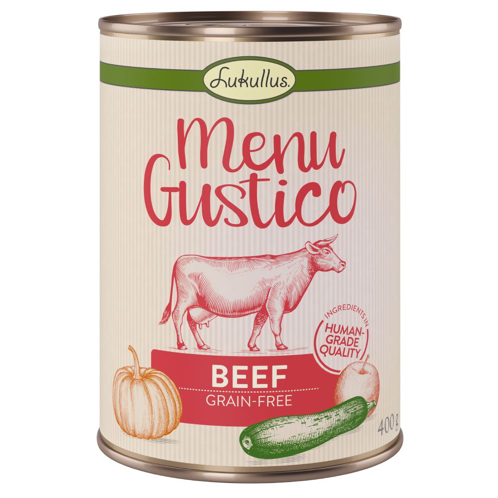 Lukullus Menu Gustico Beef – Grain-free