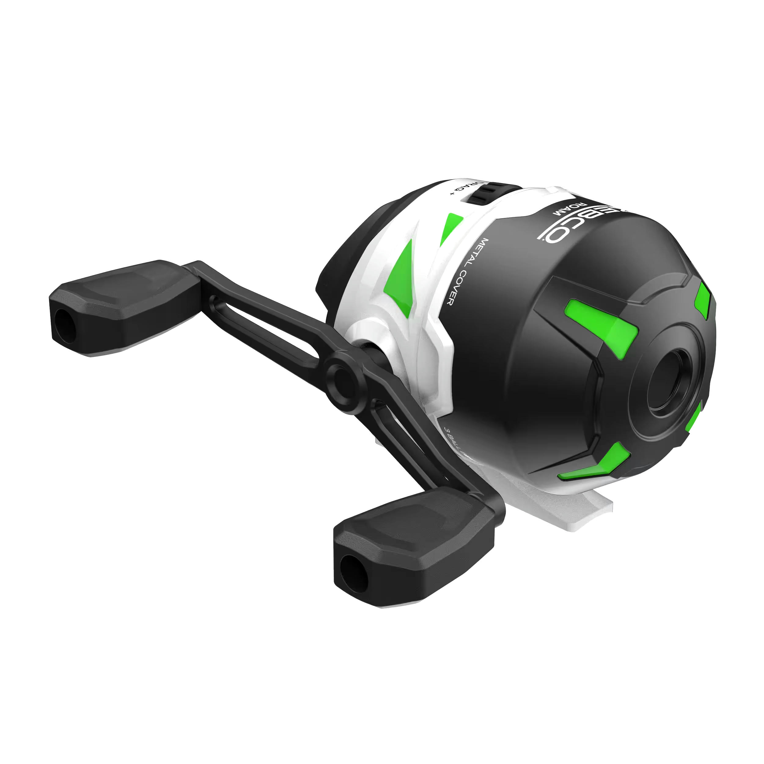 Zebco Roam 30 Two-Piece Spincast Combo Reel, Green, 6-ft