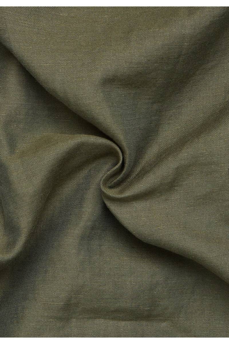 ETERNA 1863 Comfort Fit Leinenhemd grün, Einfarbig