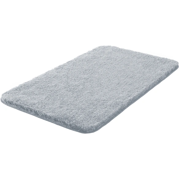 Badematte »Melange«, BxL: 80 x 140 cm, grau, aus 100% Polyacryl