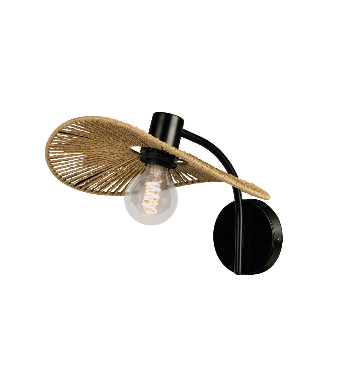 EGLO wandlamp Siruela - e27 - b 36.5 cm - papier - natuur