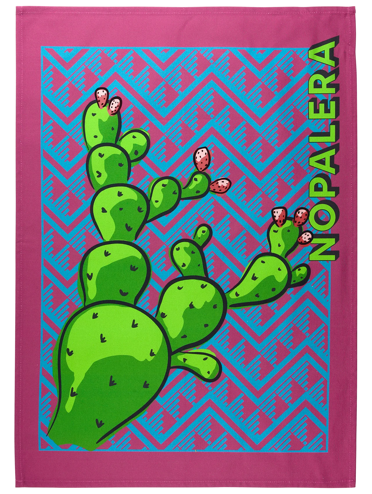 geschirrtuch méxico, nopalera