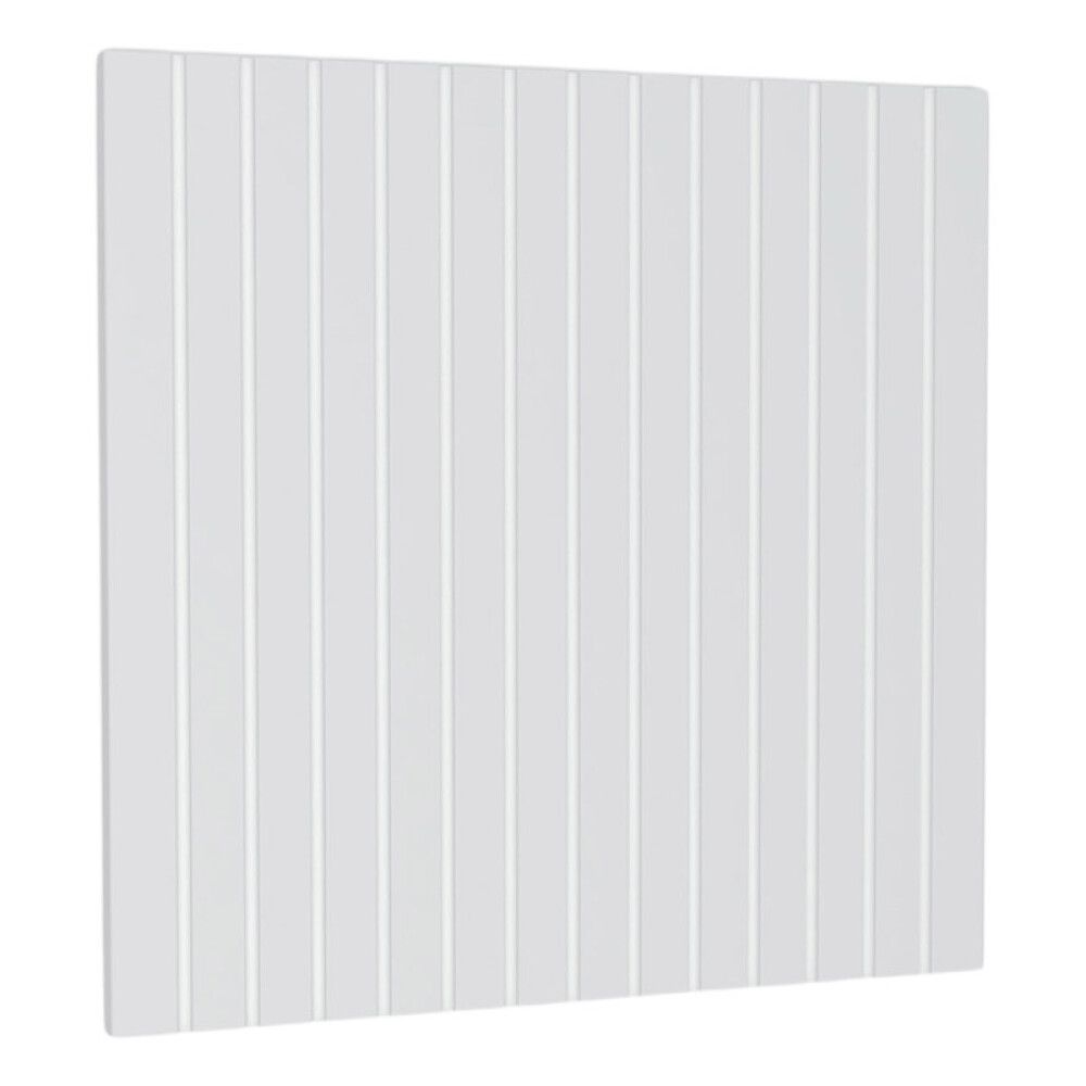 SKUFFEFRONT RIVA FOR SERVANTSKAP AGNES 50CM RILLET HVIT MATT