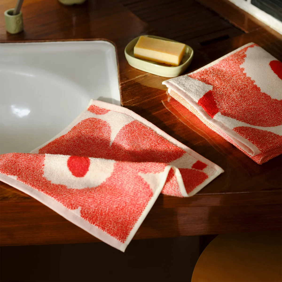 Marimekko - Unikko Solid Mini-Handtuch