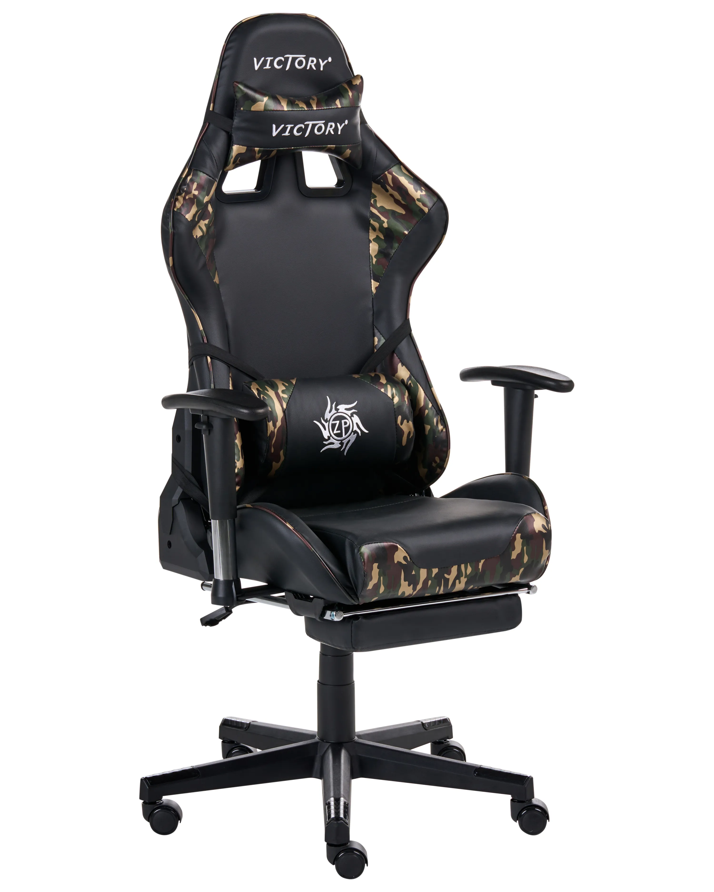 Gaming Chair VICTORY Faux Leather Dark Grey