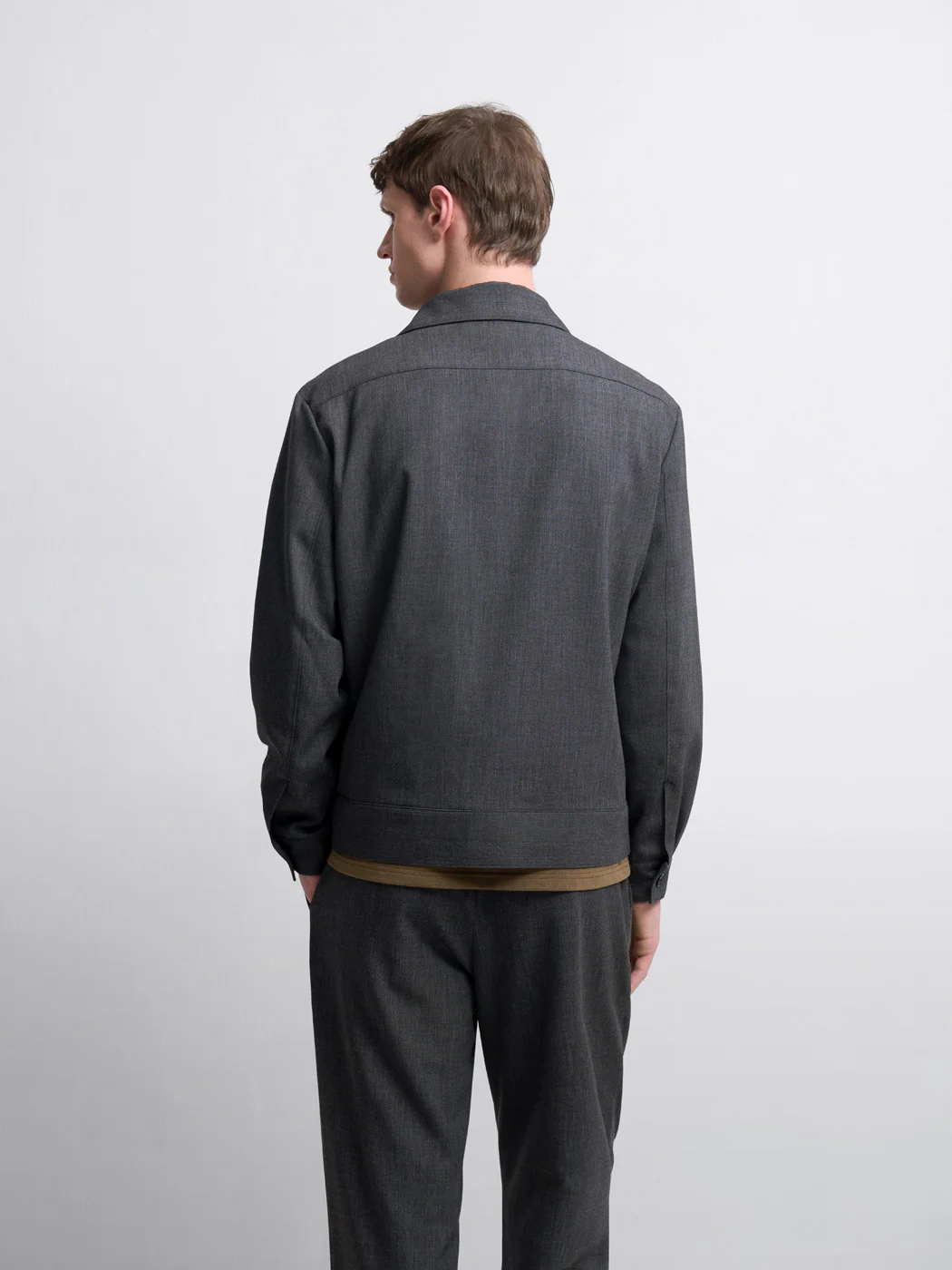 Surchemise regular chiné