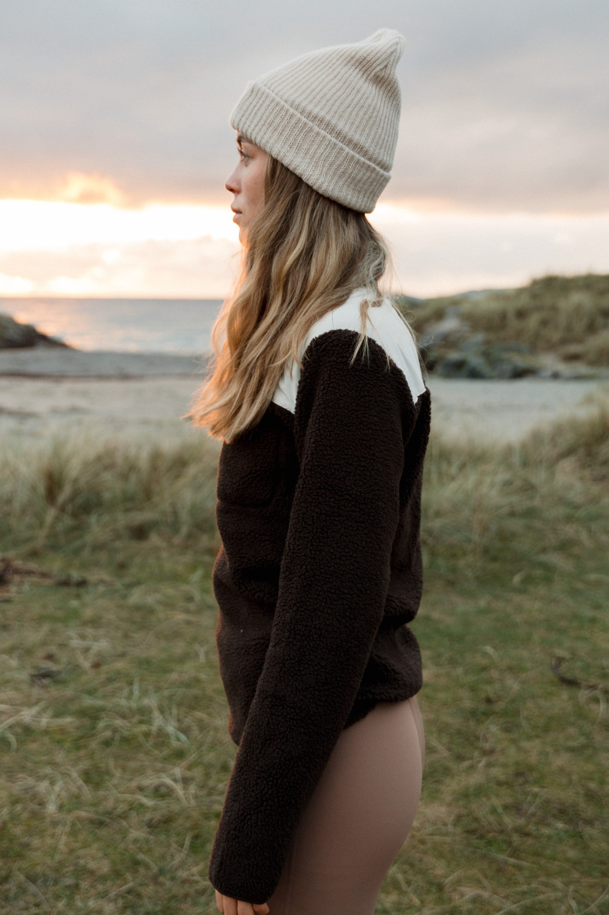 Åkrafjell Half Zip sherpagenser