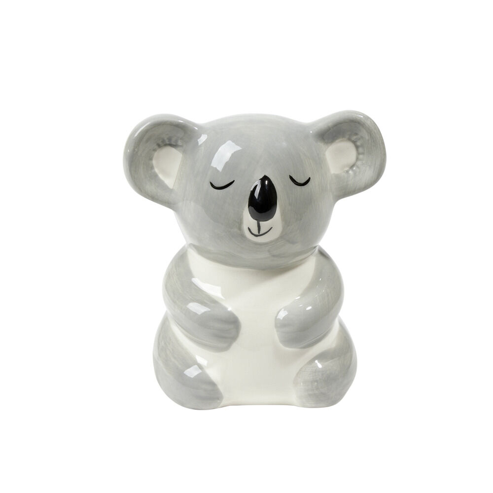Tirelire forme koala en céramique 10x8,5xH11cm