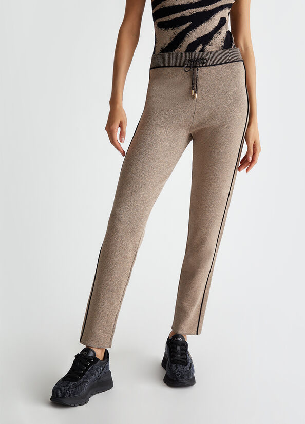 Pantaloni jogging in maglia