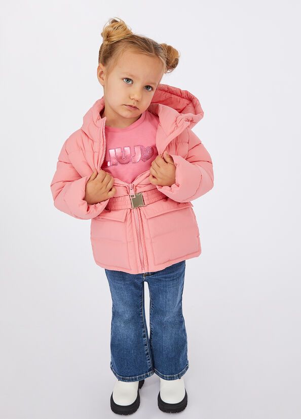 T-shirt in cotone con logo