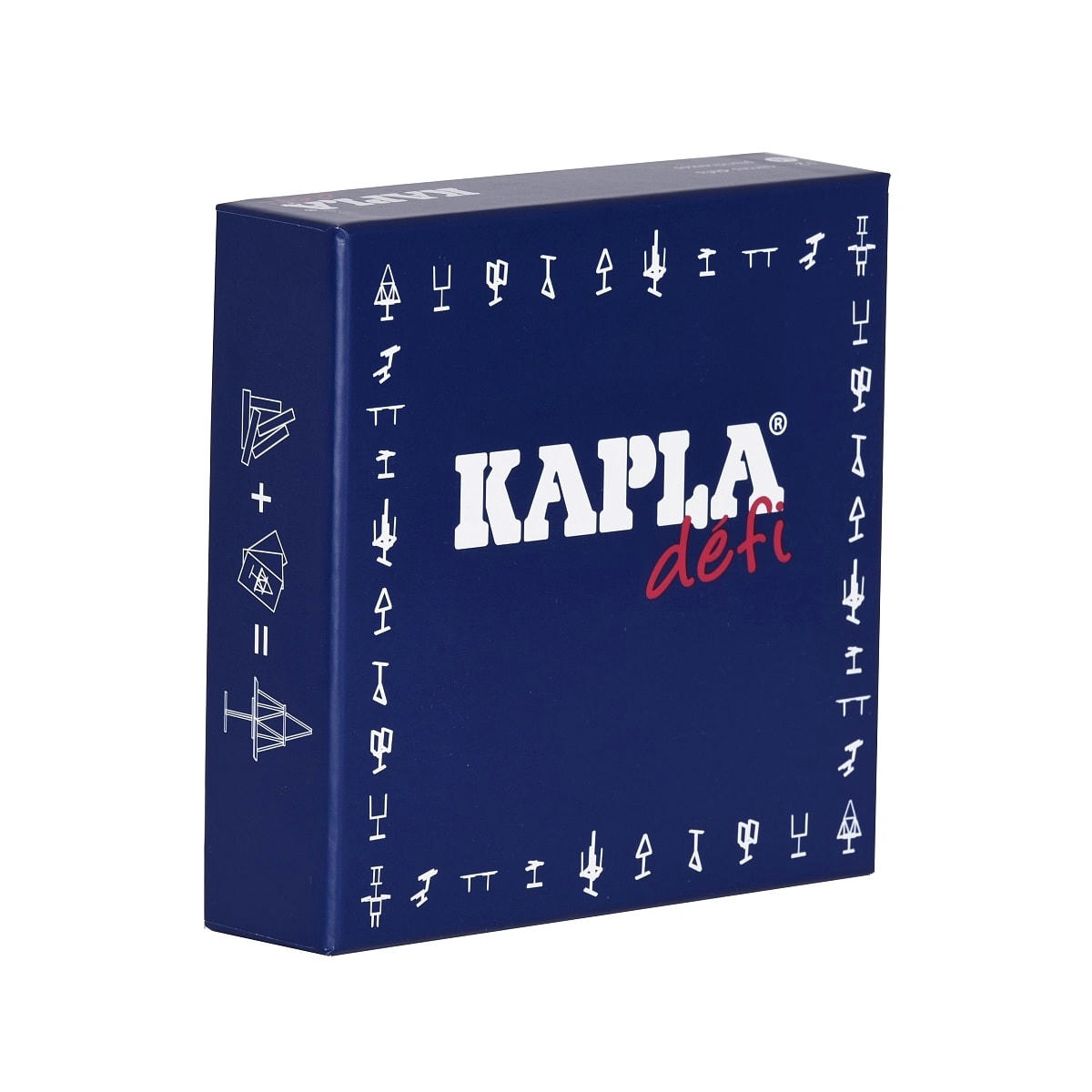 - Kapla Coffret jeu defis 16 planchettes et 12 cartes
