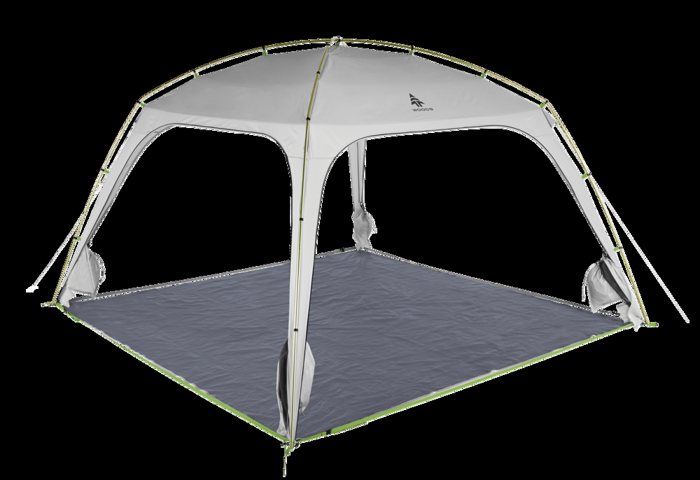 Woods Lookout Instant Screen House/Canopy Tent/Gazebo Camping Shelter, 12-ft x 12-ft