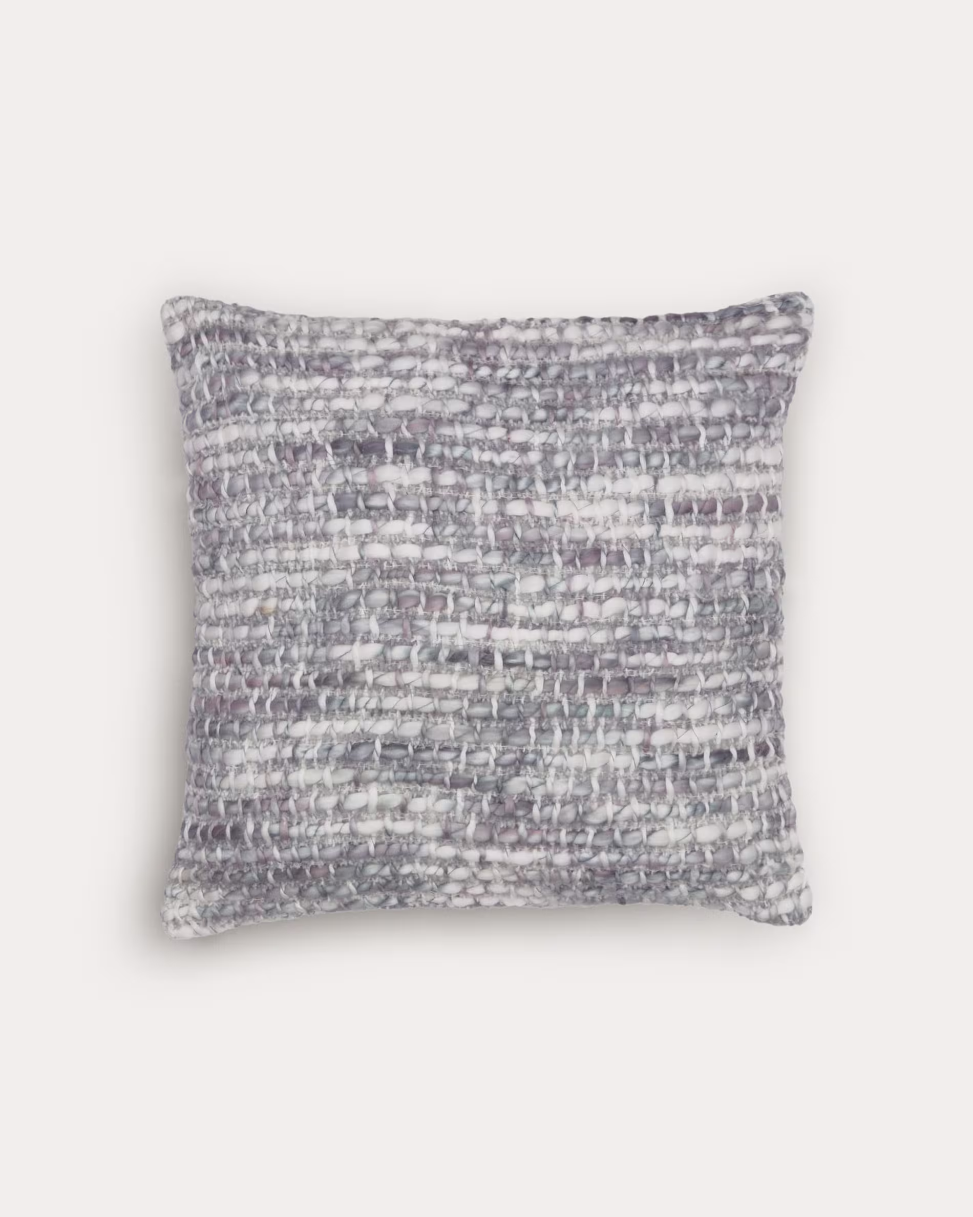 Funda cojín Persis gris y azul 45 x 45 cm